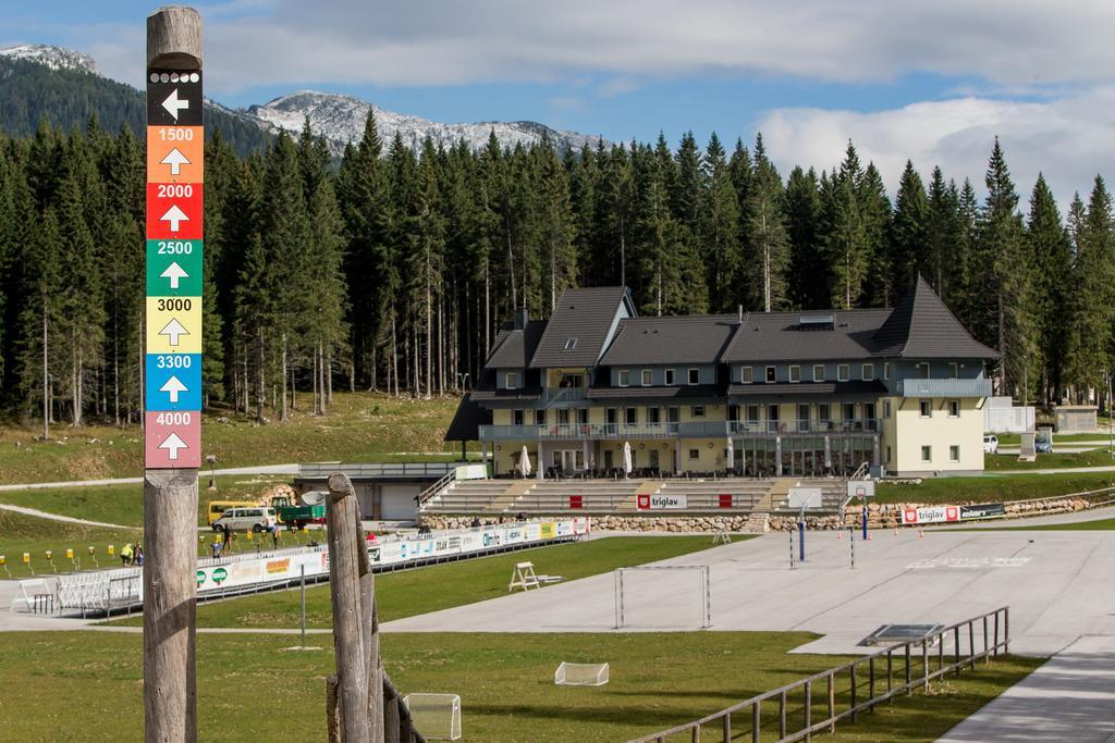 Hotel Center Pokljuka Goreljek Eksteriør bilde